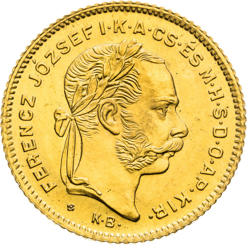 4 Forint 1870 - front