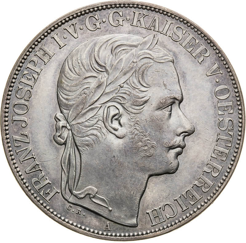 2 Thaler 1857 - front