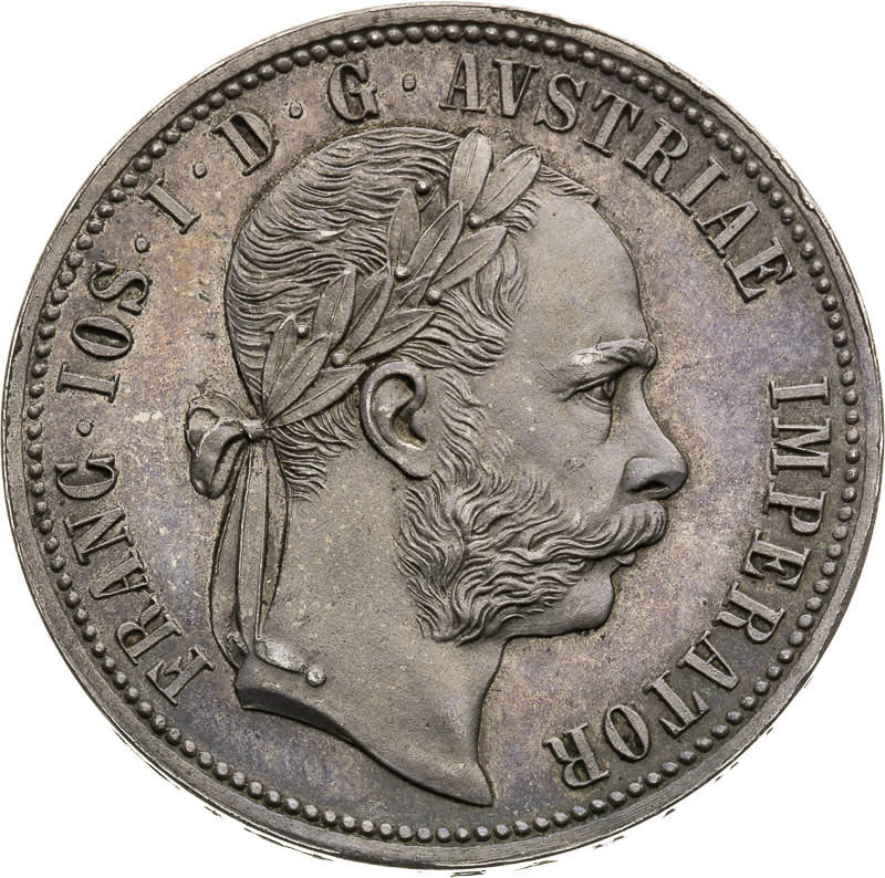 Gulden 1875 - front