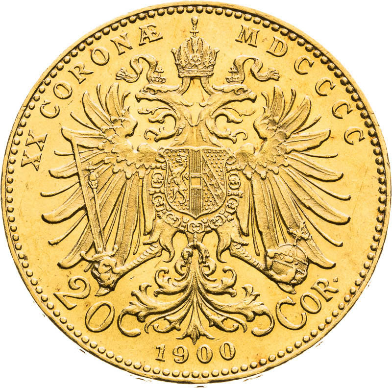 20 Corona 1900 - back