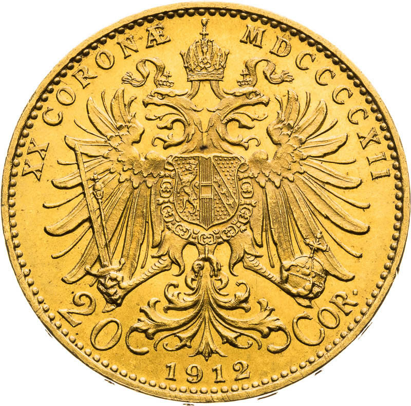 20 Corona 1912 - back