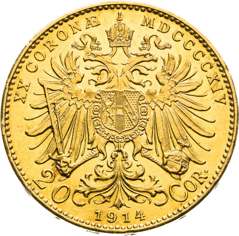 20 Corona 1914 - back