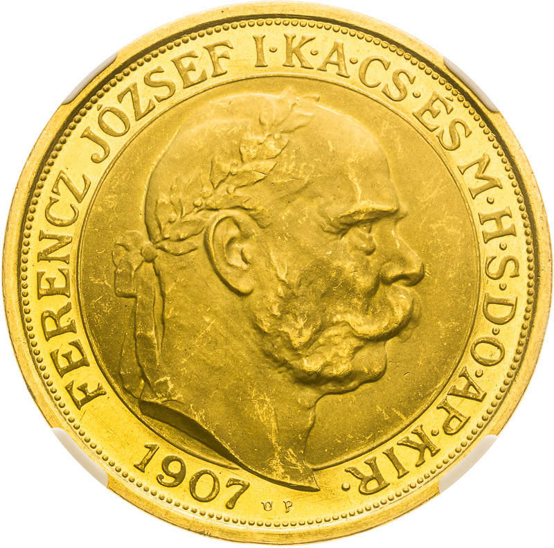 100 Corona 1907/1966 - front
