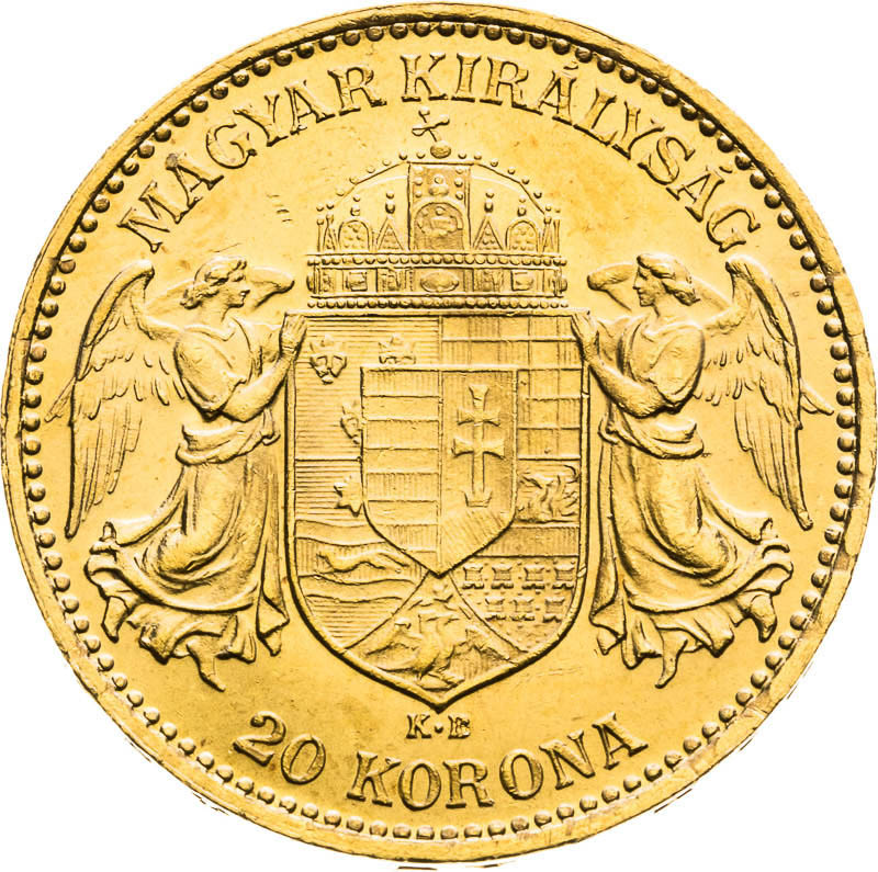 20 Corona 1907 - back