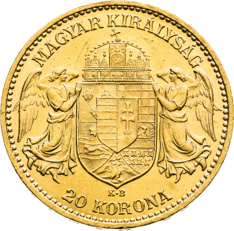 20 Corona 1913 - back