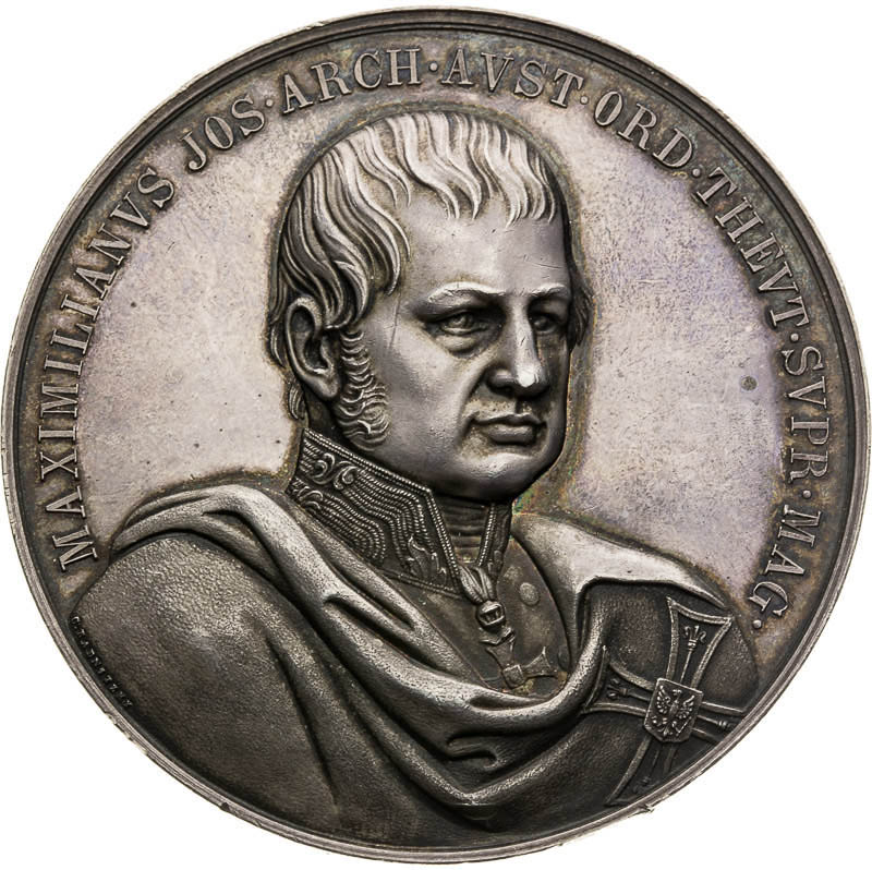 Silver Medal 1863 - front