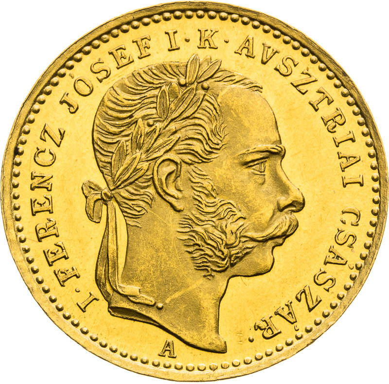 Gold Token 1867 - Ducat - front