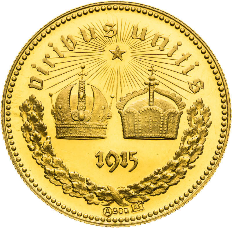 Gold Medal 1915 - back