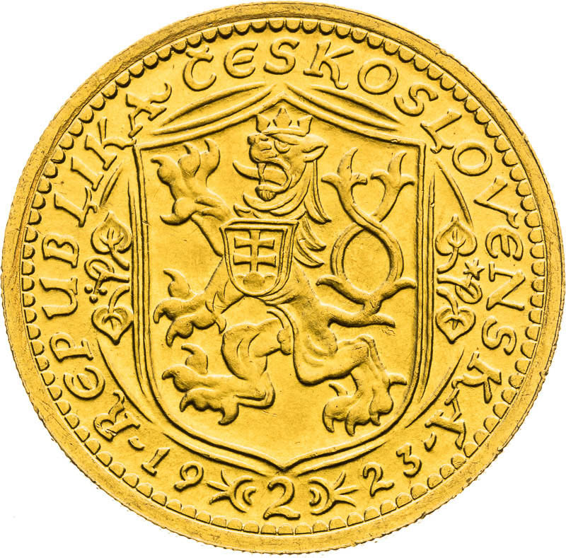2 Ducats 1923 - front