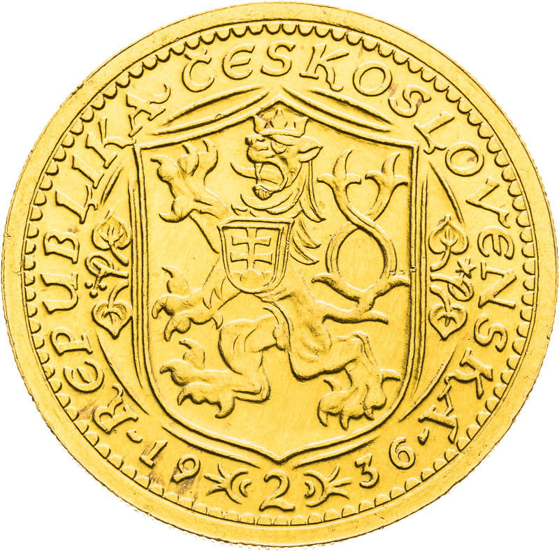 2 Ducats 1936 - front