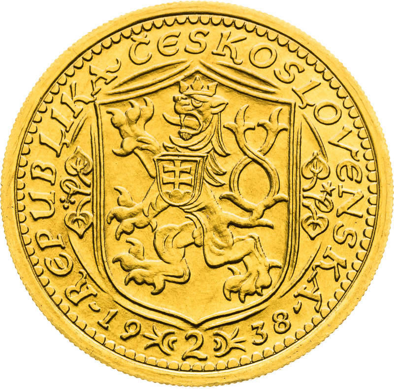 2 Ducats 1938 - front