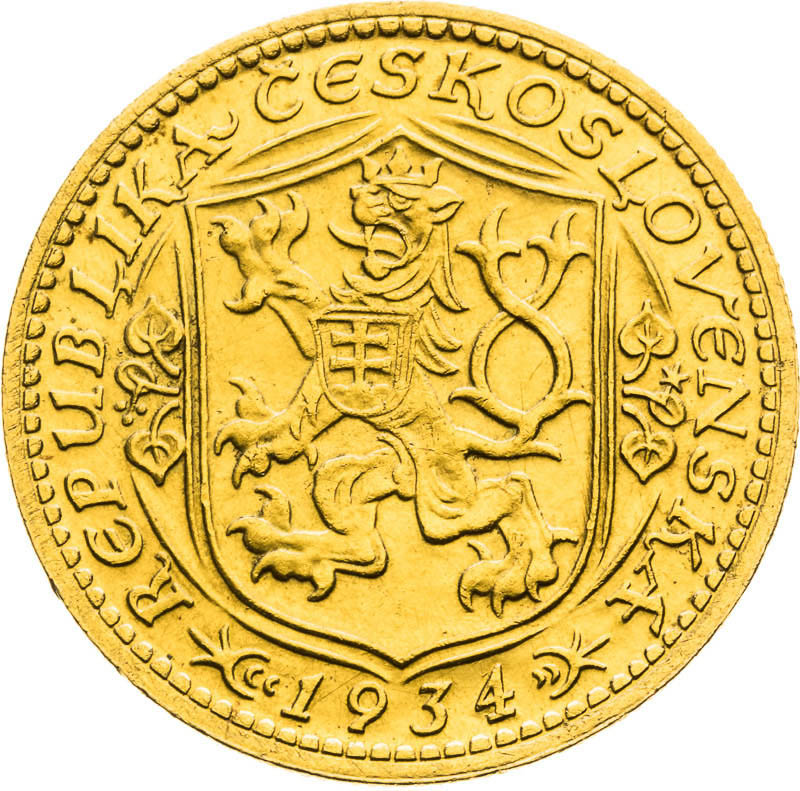 Ducat 1934 - front