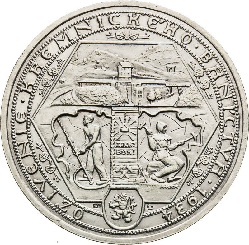 Silver Medal 1934 - back