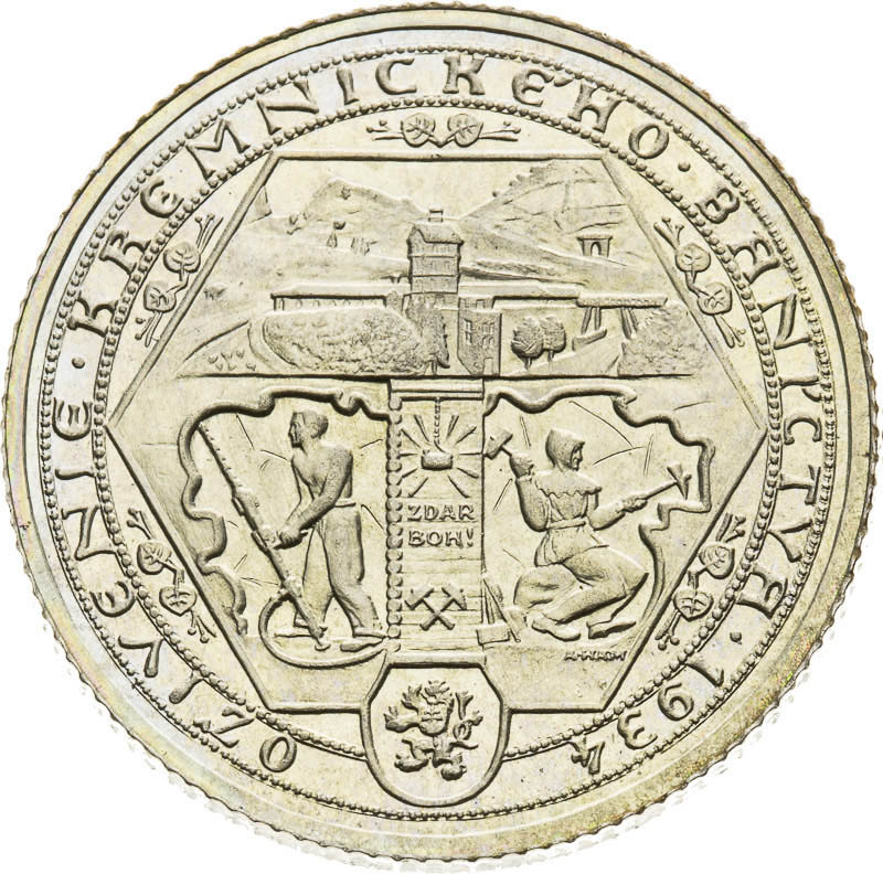 Silver Medal 1934 (One-sided struck) - front