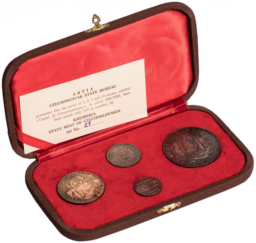 Set of silver medals 1972 (4 pcs) - front