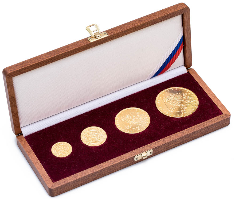 Set of St. Wenceslaus ducats 2014 (4 pcs) - front