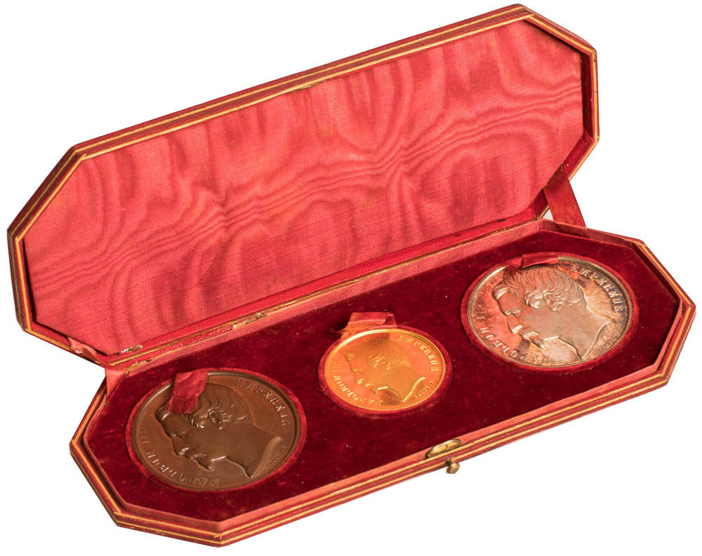 Set of Medals 1856 (3 pcs) - front