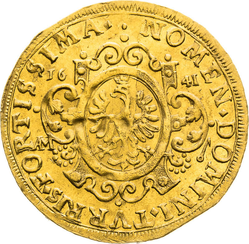 Ducat 1641 - back