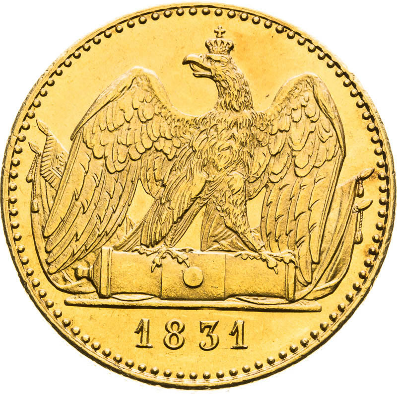 Doppel Friedrichs d'or 1831 - back