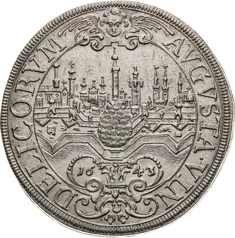 Thaler 1643 - back