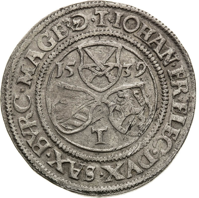 1/4 Thaler 1539 - front