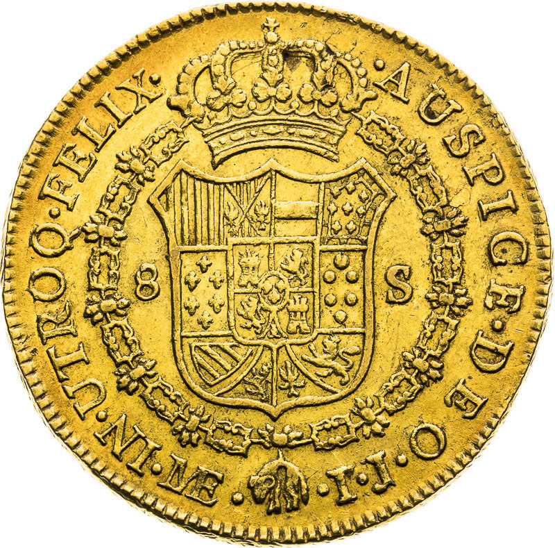 8 Escudo 1789 - back