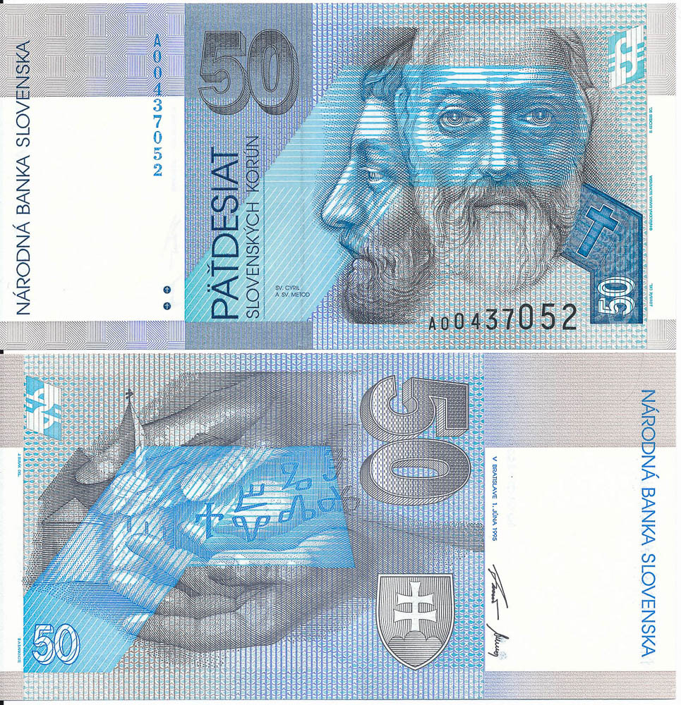 50 Koruna 1995 - front