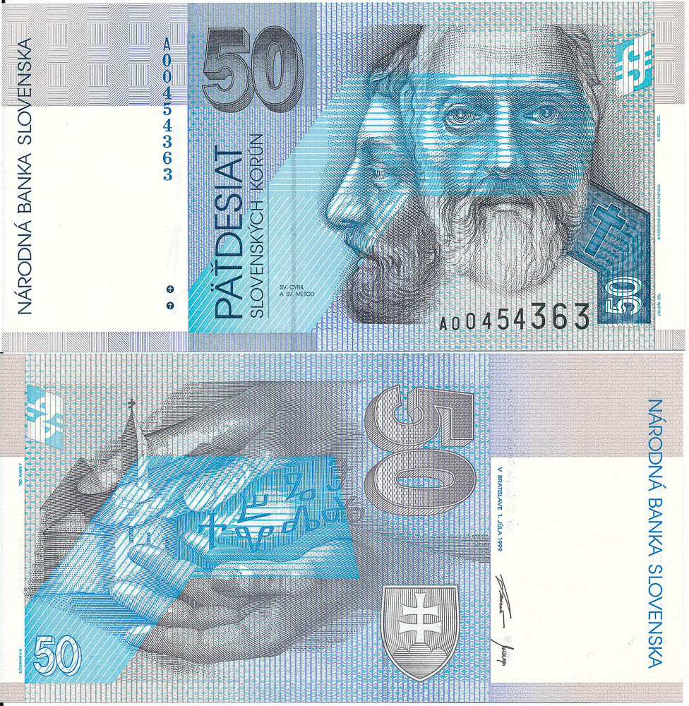 50 Koruna 1999 - front