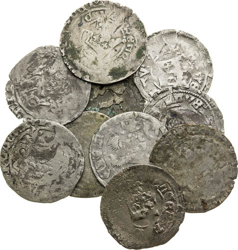 Prague Groschen (10 pcs) - front