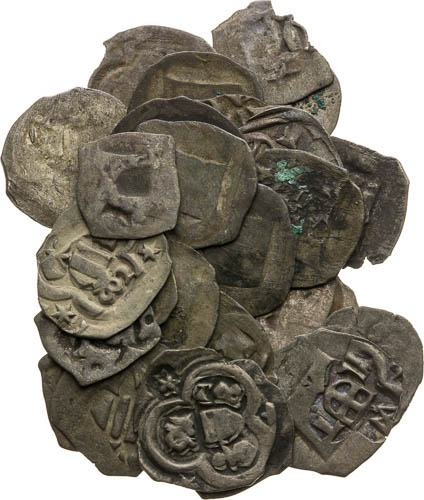 Pfennig, Halfpfennig (14th-16th century) (26 pcs) - front