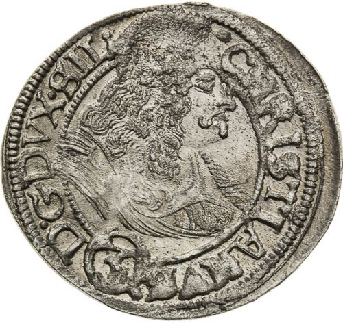 3 Kreutzer 1668 - front