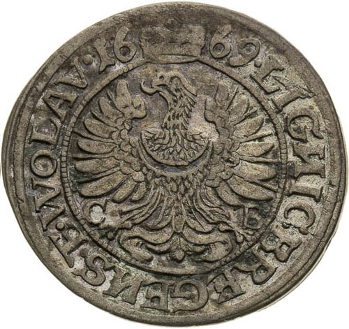 3 Kreutzer 1668 - back