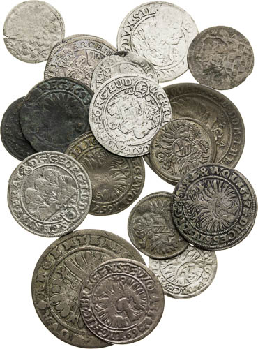 Coins (17 pcs) - front