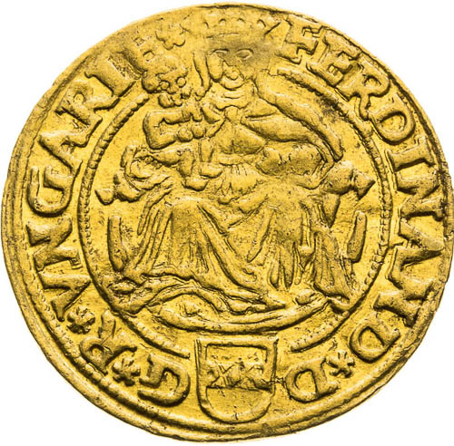 Ducat 1554 - front