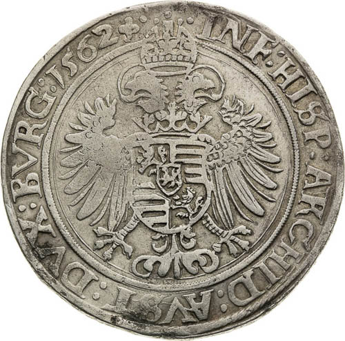 60 Kreutzer 1562 - back