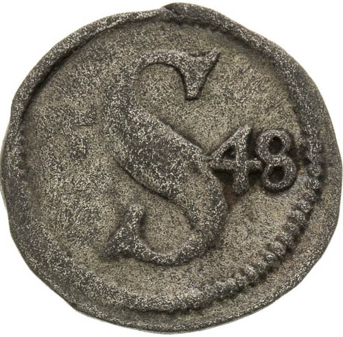 Pfennig 1548 - back