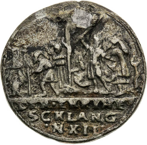 Silver medal  - back