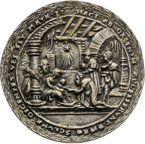 Silver medal (1549) - front