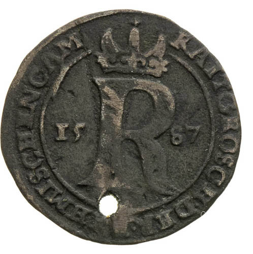 Raitpfennig 1568, 1587 (2 pcs) - front
