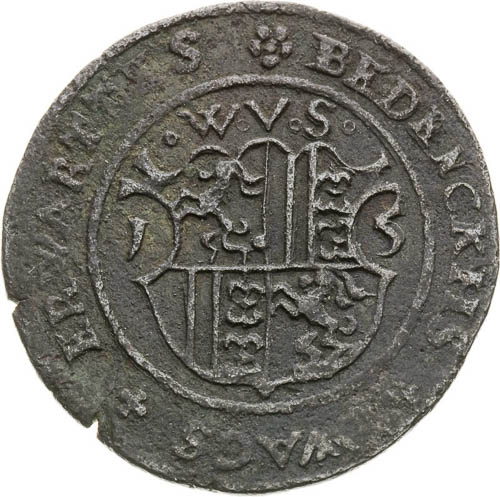Raitpfennig 1575 - back
