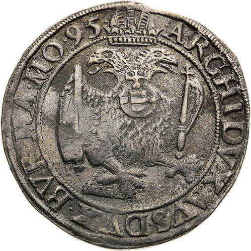 Thaler 1595 - back