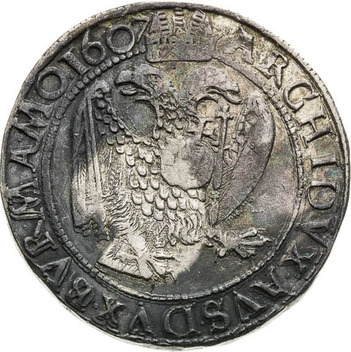 Thaler 1607 - back