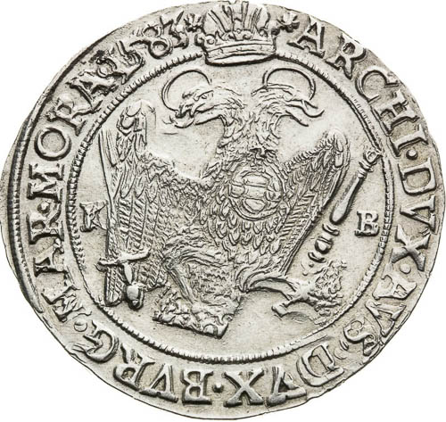 1/2 Thaler 1583 - back