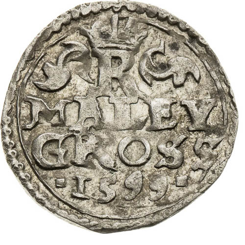Kleingroschen 1580, 1599 (2 pcs) - front