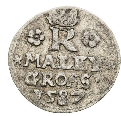 Kleingroschen 1580, 1587 (2 pcs) - back