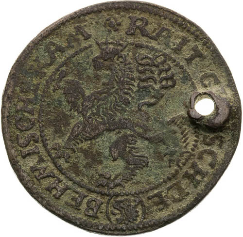 Raitpfennig 1579 - front