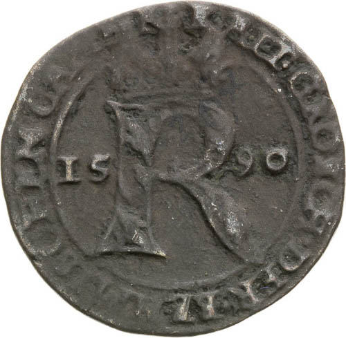 Raitpfennig 1590 - front