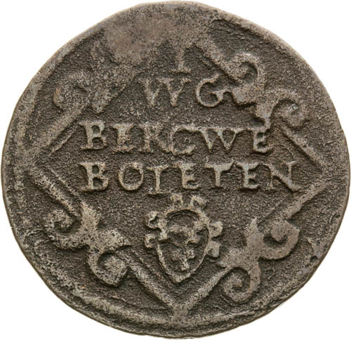 Mining token (around 1600) - front