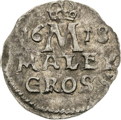 Kleingroschen 1618 - back