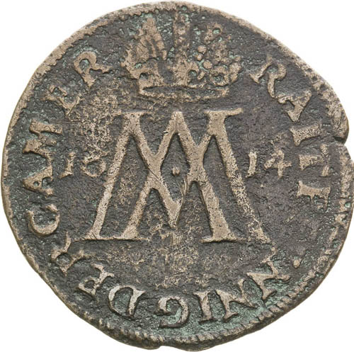 Raitpfennig 1614 - front